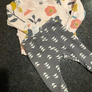 Tea collection kimono top outfit